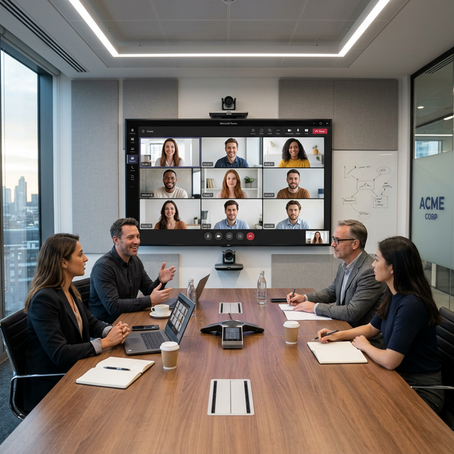 AV Systems for Conference Rooms by Synchronos Solutions