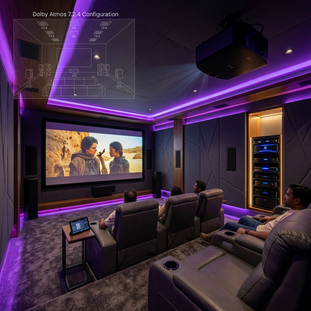 Home Theatre & Cinema by Synchronos Solutions